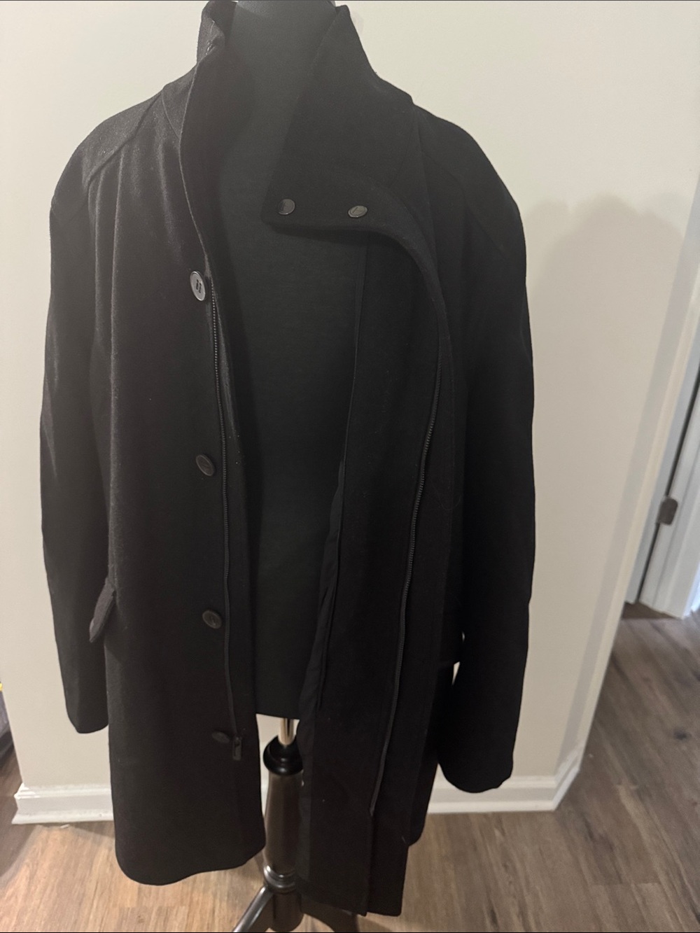 Tumi Tech Classic Black wool Coat size - L